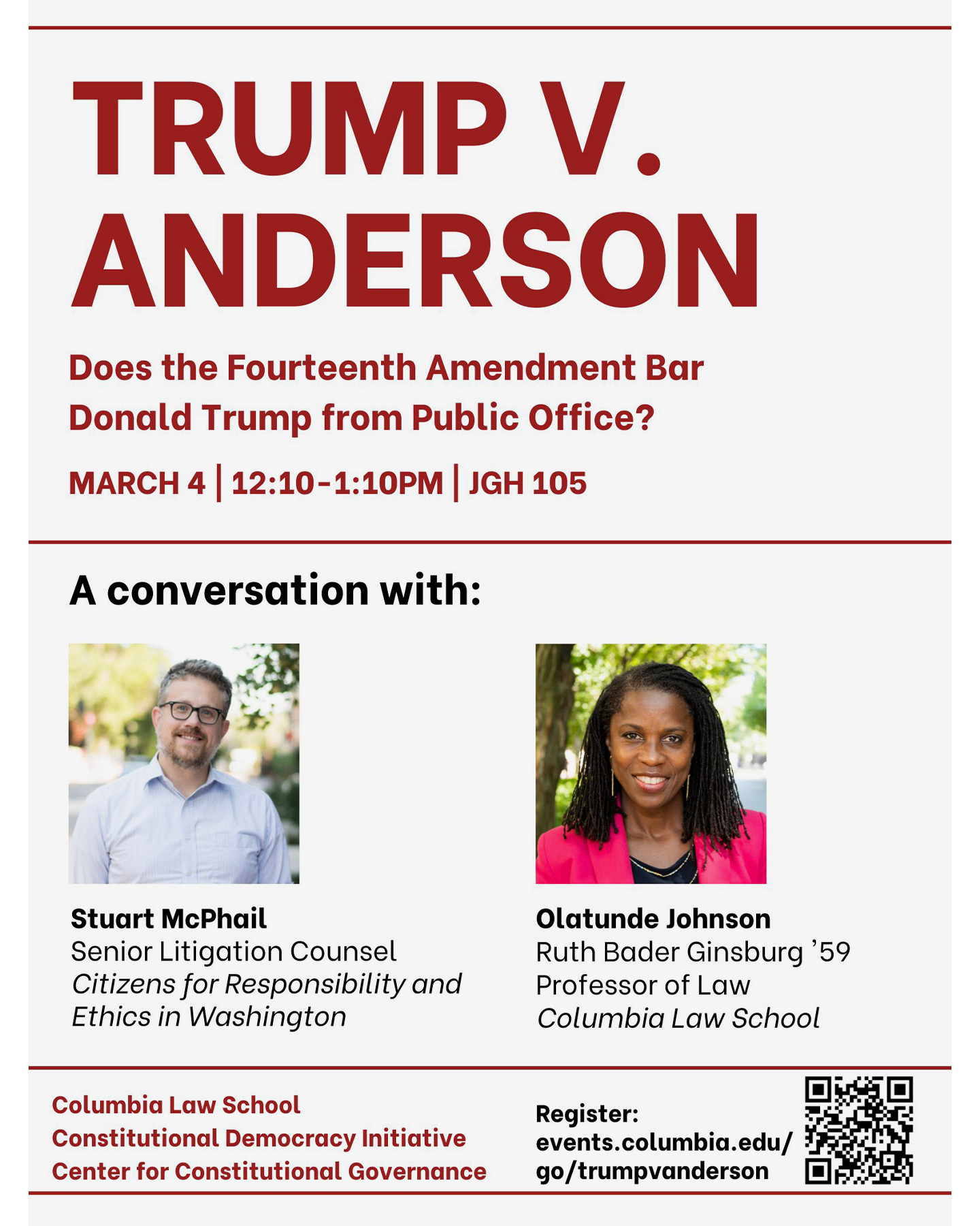 Trump v. Anderson: Does the Fourteenth Amendment Bar Donald Trump from Public Office?