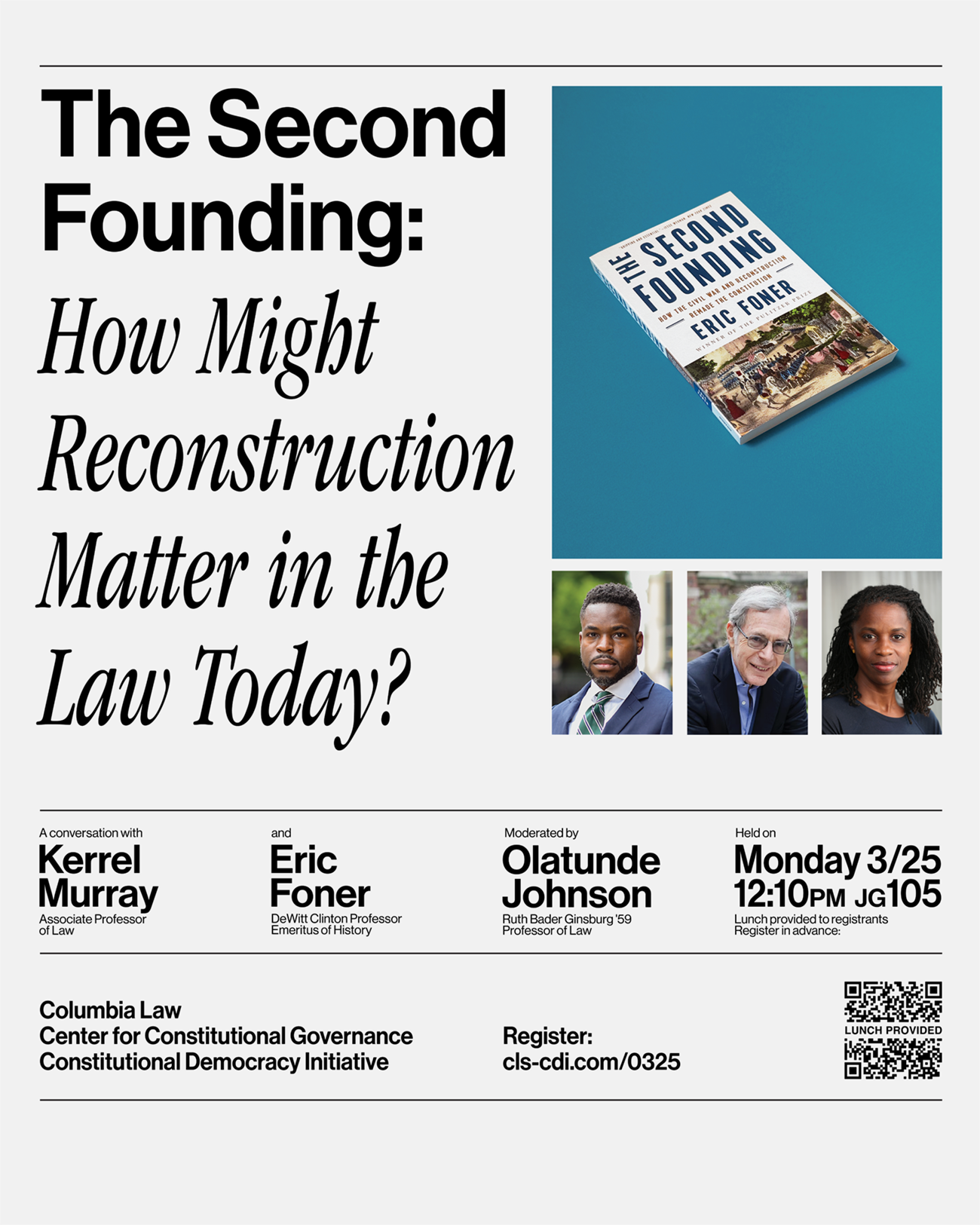 The Second Founding: How Might Reconstruction Matter in the Law Today?