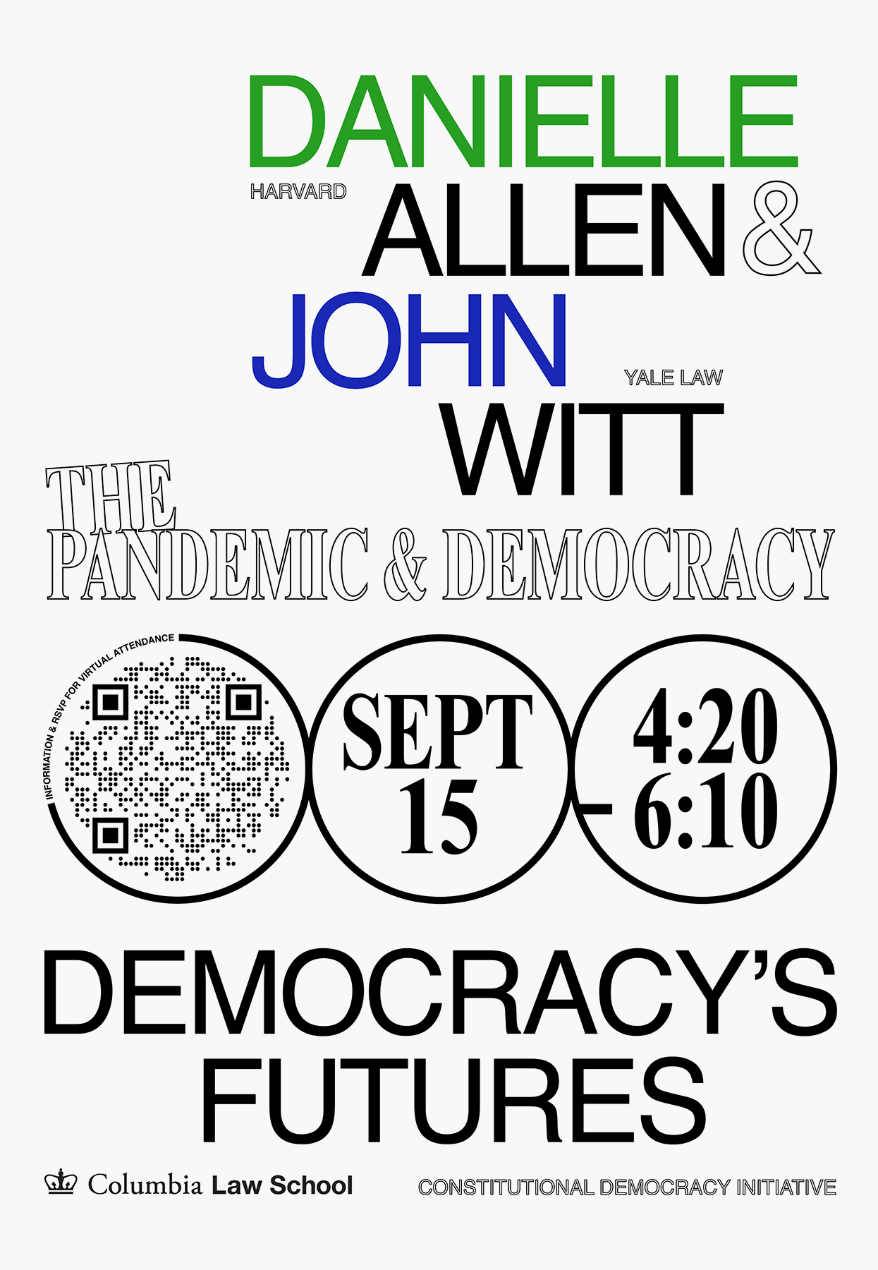 Democracy's Futures, "The Pandemic and Democracy"