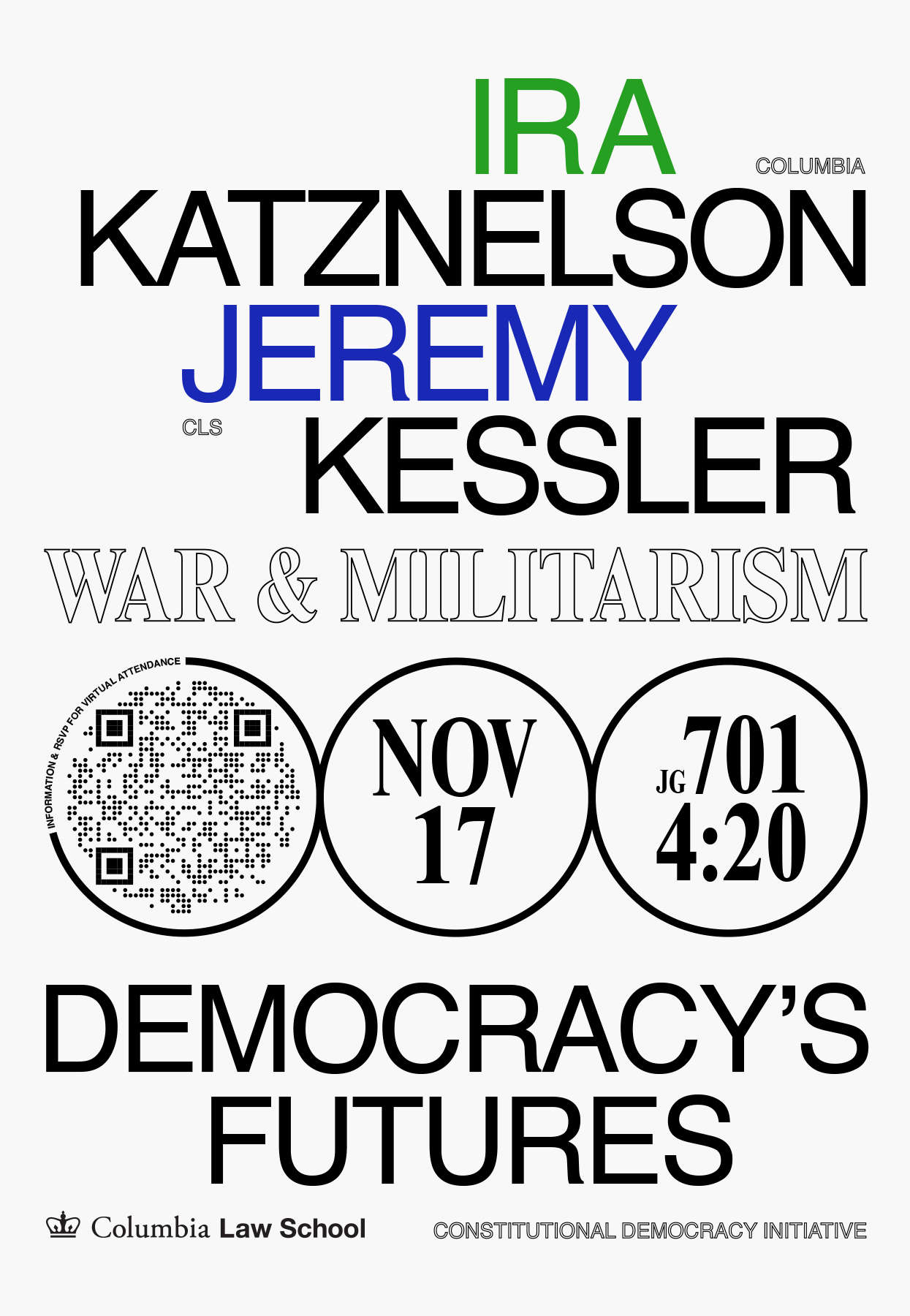 Democracy's Futures - "War & Militarism"